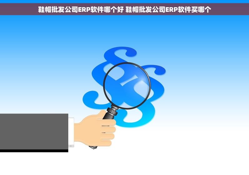 鞋帽批发公司ERP软件哪个好 鞋帽批发公司ERP软件买哪个