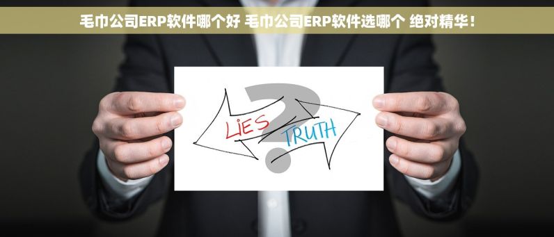 毛巾公司ERP软件哪个好 毛巾公司ERP软件选哪个 绝对精华！