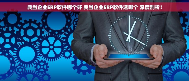 典当企业ERP软件哪个好 典当企业ERP软件选哪个 深度剖析！